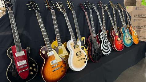 are fake gibsons seized 2017